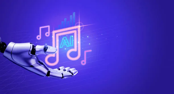 AI composes a piece of music